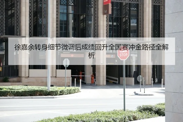 徐嘉余转身细节微调后成绩回升全国赛冲金路径全解析